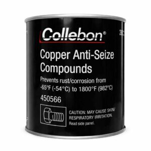 Copper Anti-Seize Compound 36001 IMPA high temperature anti-seize lubricant container on white background