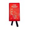 Durable 1.2×1.8m fire blanket designed for emergency fire protection in marine environments, ideal for safeguarding vessels and offshore facilities.