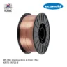 MS MIG Welding Wire 1.0mm 15kg High-performance Ecoweld KM70 (ER70S-6) 1.0mm mild steel MIG welding wire on a 15kg spool. <span class="citation-1 recitation citation-end-1">Proudly Made in Korea, it delivers superior arc stability, minimal spatter, and strong, clean welds.</span> <span class="citation-2 recitation citation-end-2">Ideal for professional industrial, automotive, and general fabrication applications across Dubai, Sharjah, and Abu Dhabi, UAE.</span>