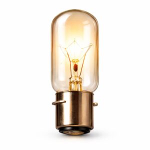 Navigation bulb 60W 220V with P28S base clear glass marine navigation light bulb emitting warm light