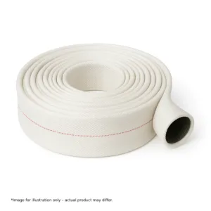 Rubber Lined White Fire Hose CCS Certified DN50 20m 10 Bar