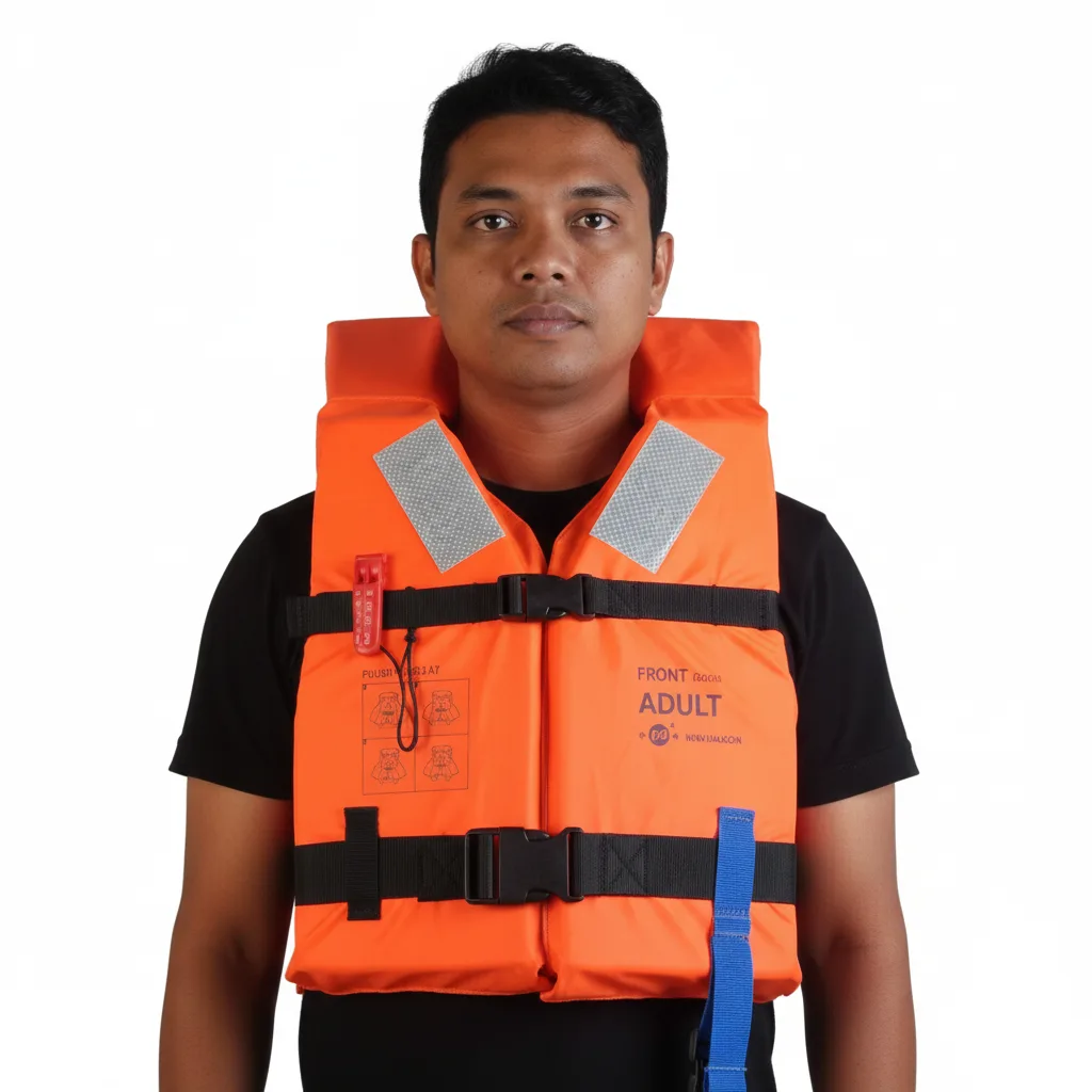 MED Certified 150N Adult Life Jacket | Rongsheng Certified 2 MED Certified 150N Adult Life Jacket | Rongsheng Certified man wearing life jackets for adults 150n