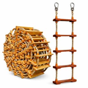 Embarkation ladder marine safety boarding ladder for emergency evacuation, lifeboat access, and vessel embarkation operations