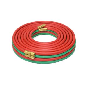 VICTORY twin welding hose premium rubber 6mm heavy duty gas welding hose for oxygen and acetylene applications in industrial and marine environments