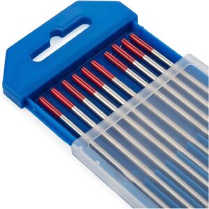 Dinoweld thoriated 2% tungsten electrodes UAE 1.6mm 2.4mm 3.2mm × 175mm TIG welding precision industrial