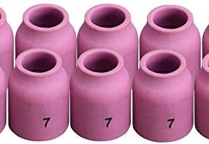 Dinoweld TIG ceramic cup UAE Italian-made sizes 4 5 6 7 8 WP26 precision welding industrial marine