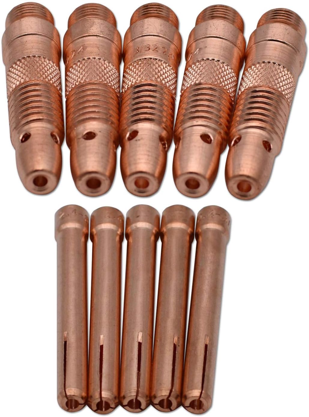 Dinoweld TIG torch collet body UAE Italian-made 1.6mm 2.4mm 3.2mm WP26 precision welding