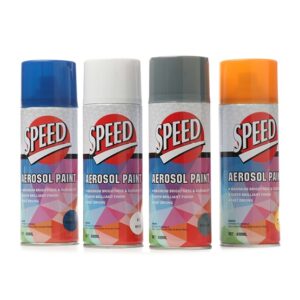 Speed Spray Paint 400ml UAE indoor outdoor fast drying high coverage